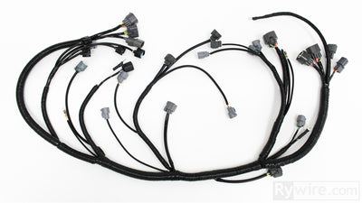 Rywire OEM-style OBD2 B-series engine harness for EG Civic and DC Integra, sold by Tuned By Shawn