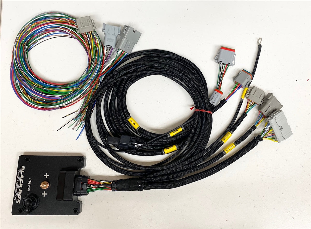 Rywire Honda/Acura chassis harness with 14-channel PDM power distribution module, photo 5
