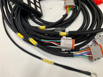 Rywire universal chassis harness with 30-channel PDM power distribution module, photo 4