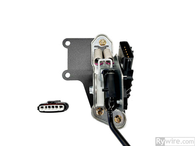 Rywire drive-by-wire pedal kit with OEM pedal and powder-coated bracket, photo 2