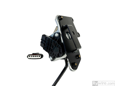 Rywire drive-by-wire pedal kit with OEM pedal and powder-coated bracket, photo 3