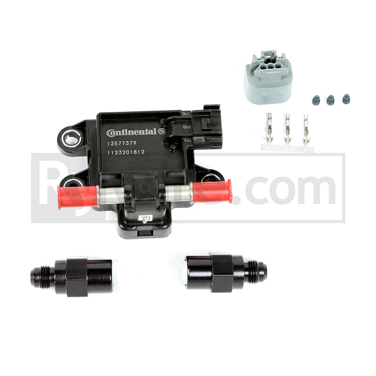 Rywire flex fuel kit with ethanol content sensor and connector, sold by Tuned By Shawn