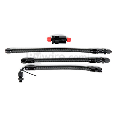 Rywire B-series tucked fuel system for Civic and Integra, sold by Tuned By Shawn