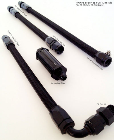 Rywire B-series tucked fuel system for Civic and Integra, photo 3