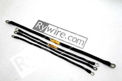 Rywire engine ground kit with 4-gauge battery cable and 8-gauge ground wires, photo 2