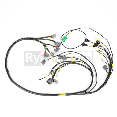 Rywire mil-spec tucked H22 swap engine harness for H-series and F20B, sold by Tuned By Shawn