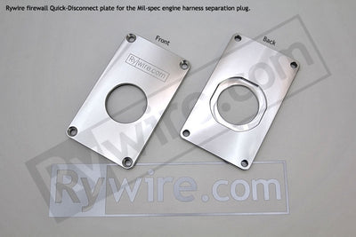 Rywire 3 x 5 inch mil-spec firewall connector plate, photo 2