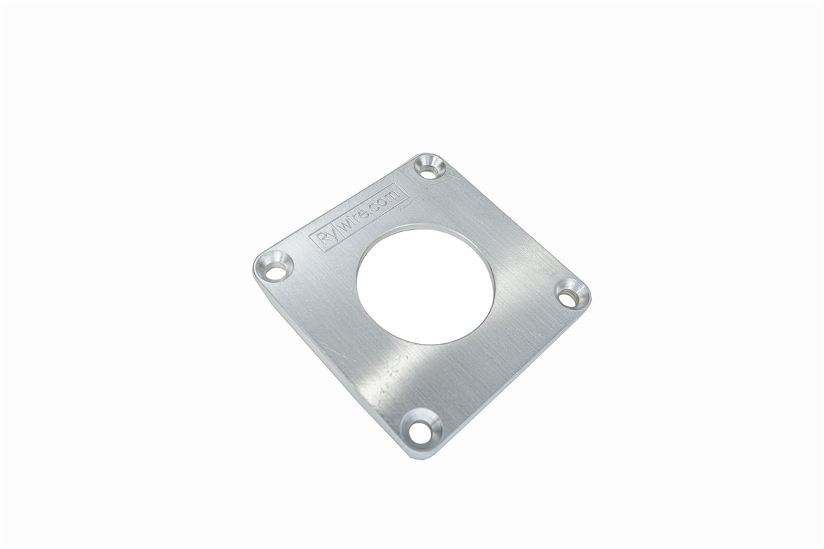 Rywire 3 x 3 inch mil-spec firewall connector plate, sold by Tuned By Shawn