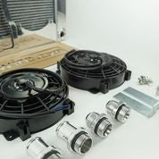 Rywire custom tucked dual-pass radiator, photo 7