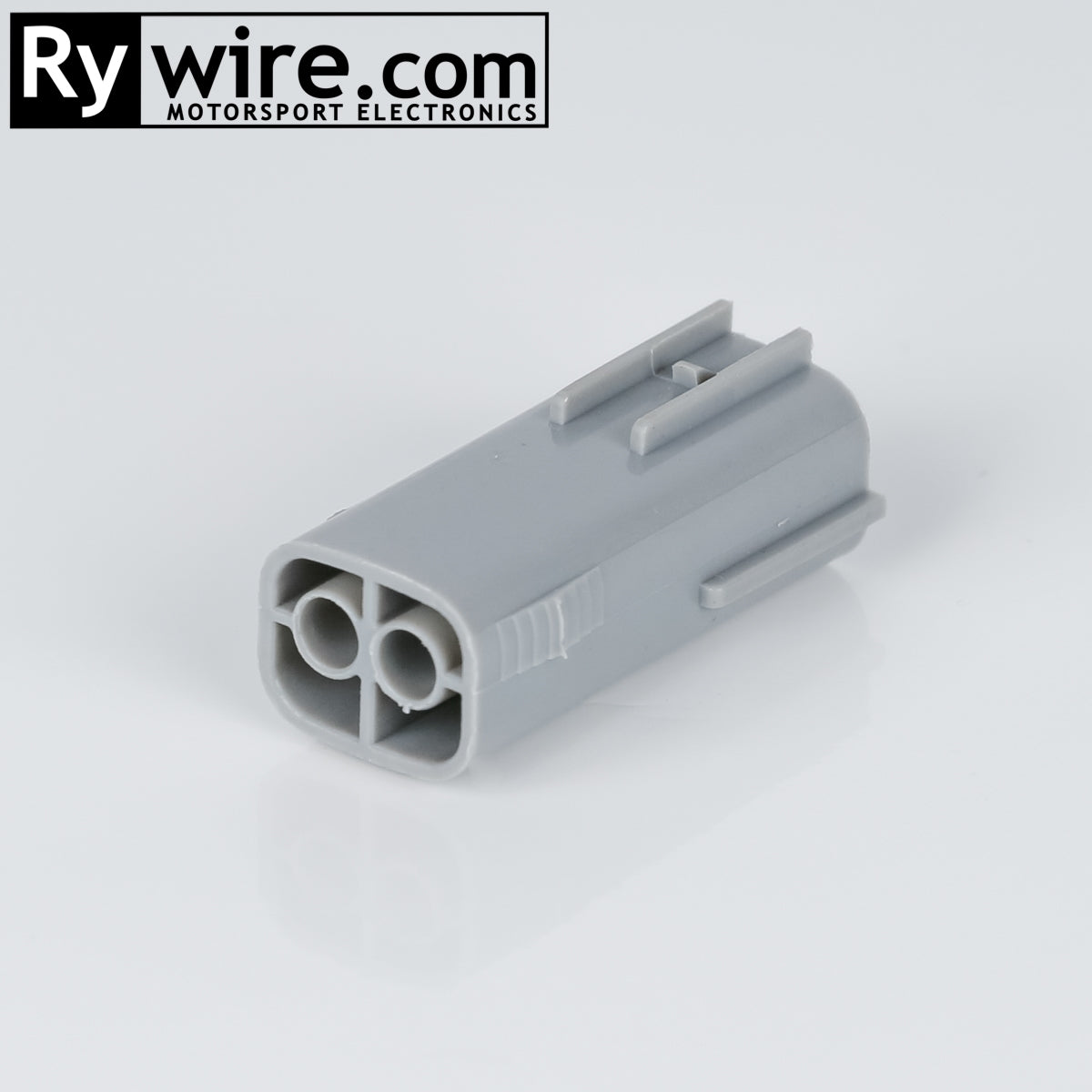 Rywire Mazda 13B Transmission Plug (Gray) connector kit, 2-pin male, sold by Tuned By Shawn