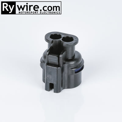 Rywire Toyota 2JZ Reverse Light Plug (Black) connector kit, 2-pin, photo 3
