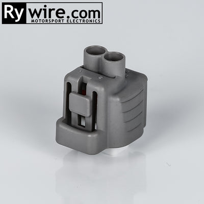 Rywire Toyota 2JZ Reverse Light Plug (White) connector kit, 2-pin, sold by Tuned By Shawn