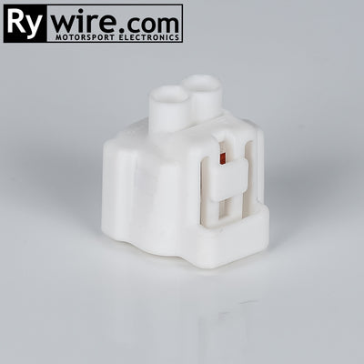 Rywire Toyota 2JZ Reverse Light Plug (White, Alternate) connector kit, 2-pin, sold by Tuned By Shawn