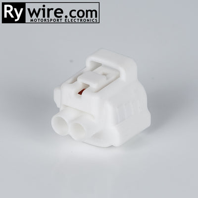Rywire Toyota 2JZ Reverse Light Plug (White, Alternate) connector kit, 2-pin, photo 2