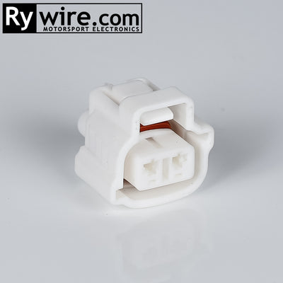 Rywire Toyota 2JZ Reverse Light Plug (White, Alternate) connector kit, 2-pin, photo 3