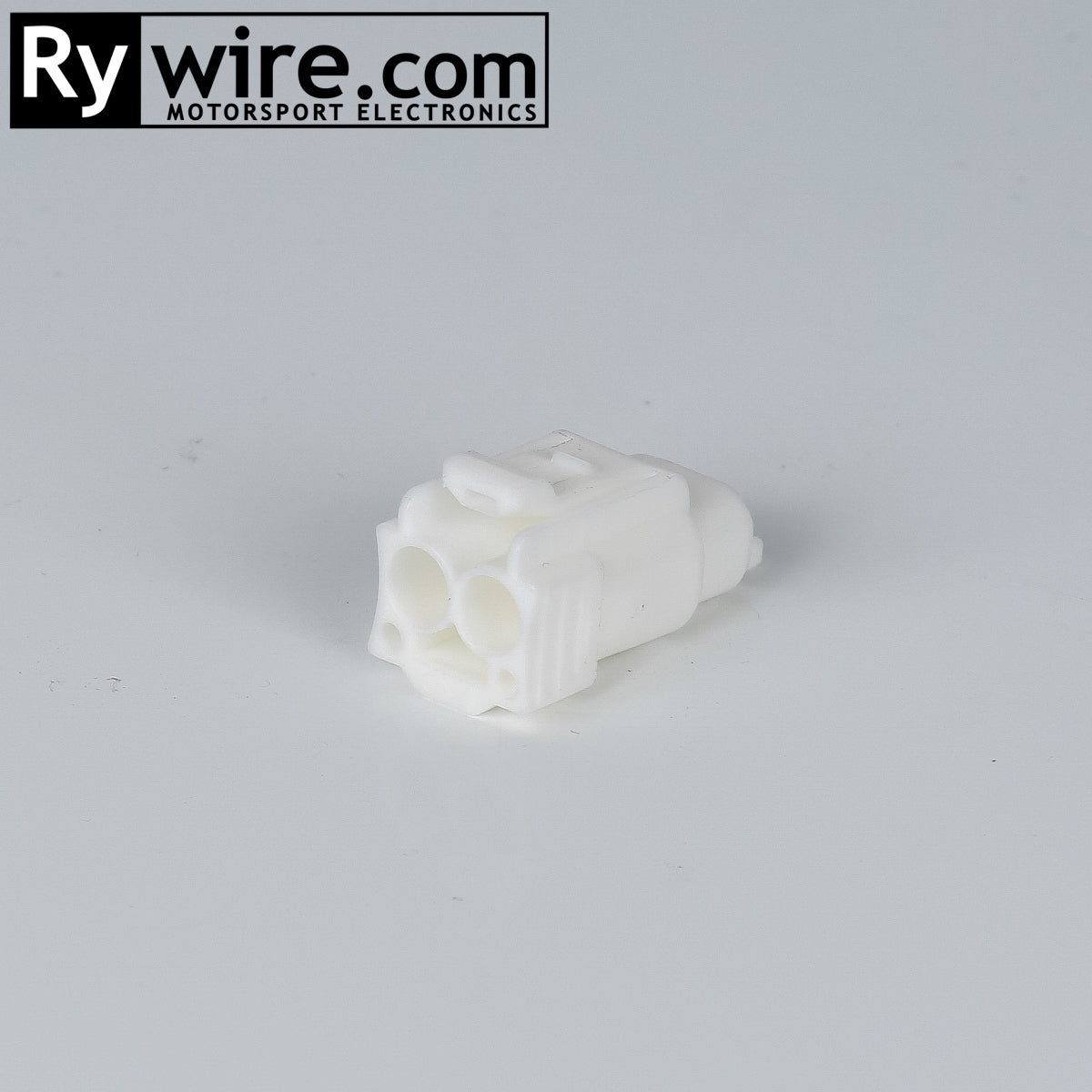 Rywire Toyota 2JZ General-Purpose Plug (White) connector kit, 2-pin female, sold by Tuned By Shawn