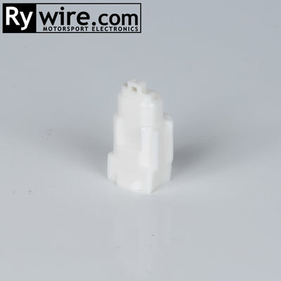 Rywire Toyota 2JZ General-Purpose Plug (White) connector kit, 2-pin female, photo 4