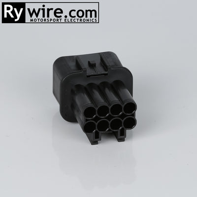 Rywire Mitsubishi 4G63 1G MAF connector kit, 8-pin male, sold by Tuned By Shawn