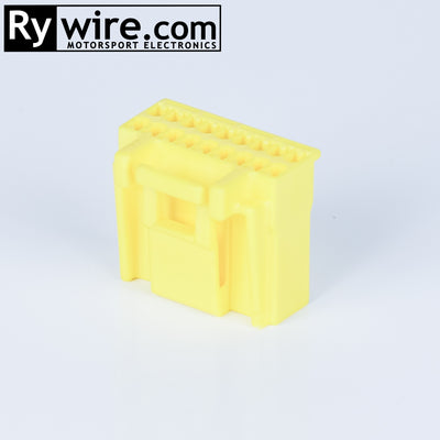 Rywire Mitsubishi 4G63 1G Engine Computer Plug B (Yellow) connector kit, 18-pin, photo 3