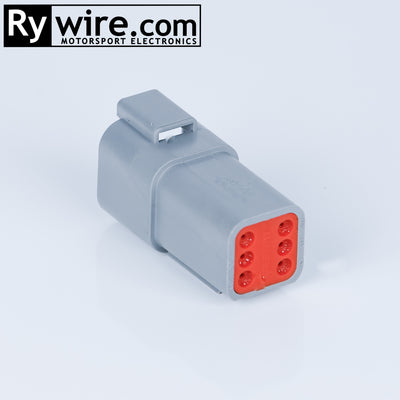 Rywire AT Series connector kit, 6-pin receptacle, sold by Tuned By Shawn
