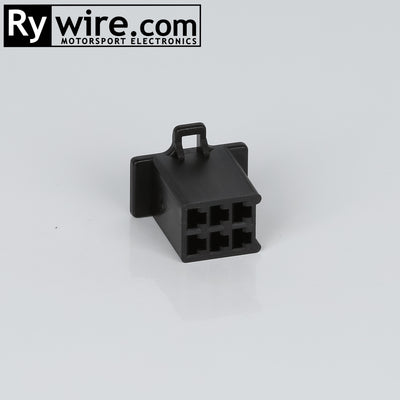 Rywire GY6 Scooter Lights connector kit, 6-pin, sold by Tuned By Shawn