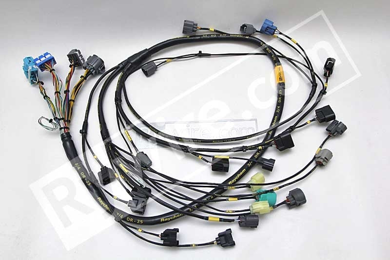 Rywire mil-spec tucked S2000 F20C/F22C engine harness, sold by Tuned By Shawn
