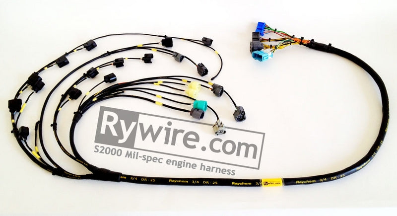 Rywire mil-spec tucked S2000 F20C/F22C engine harness, photo 2