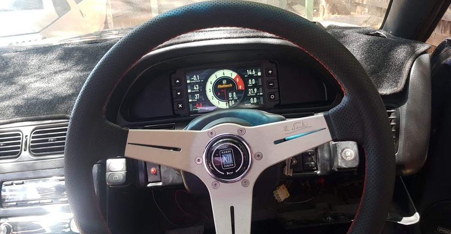 Nissan Silvia S13 / 180SX / 240SX 1988-1994 Haltech iC-7 / uC-10 dash mount by Mako Motorsport