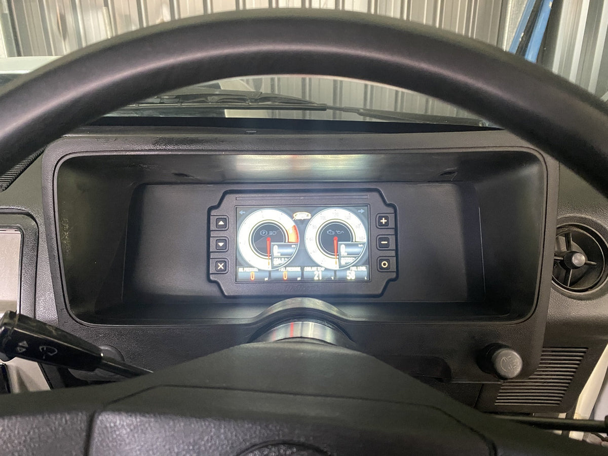 Ford Falcon XD XE / Fairlane ZJ ZK / LTD FC FD 1979-1984 Haltech iC-7 / uC-10 dash mount by Mako Motorsport