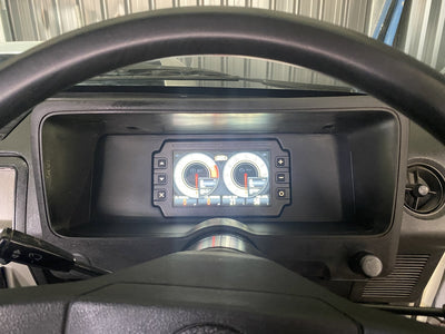 Ford Falcon XD XE / Fairlane ZJ ZK / LTD FC FD 1979-1984 Haltech iC-7 / uC-10 dash mount by Mako Motorsport