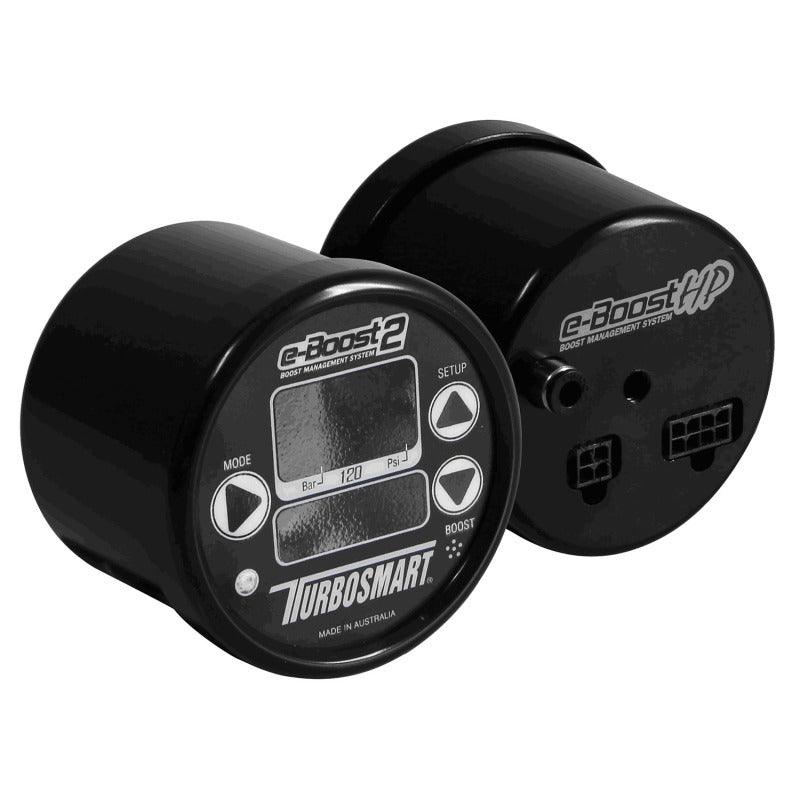 Turbosmart eBoost2 HP - 60mm Black Face/Black Bezel 120psi Boost Controller w/ 4 Port Solenoid from Tuned By Shawn