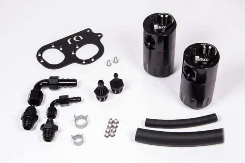 Radium Engineering Lotus Elise/Exige (2ZZ-GE) Dual Catch Can Kit from Tuned By Shawn
