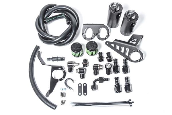 Dual Catch Can Kit, MK4 Supra from Tuned By Shawn