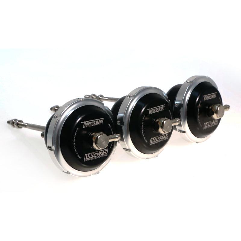 Turbosmart Universal IWG75 Borg Warner B1 120mm Rod Black 14PSI Internal Wastegate from Tuned By Shawn