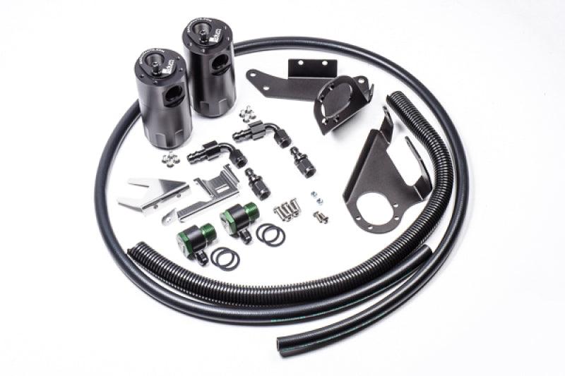 Radium Engineering Nissan 370Z Dual Catch Can Kit from Tuned By Shawn