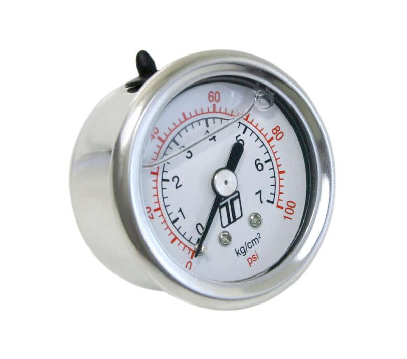 Turbosmart FPR Gauge 0-100psi Liquid Fill from Tuned By Shawn