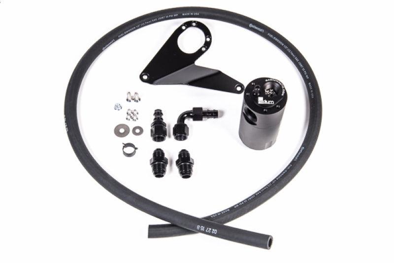 Radium Engineering 10-16 Mitsubishi Evo X Crankcase Catch Can Kit from Tuned By Shawn