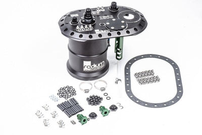 Radium Engineering Brushless Ti Automotive E5LM Fuel Cell Surge Tank (Pumps NOT Included) from Tuned By Shawn