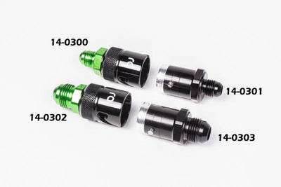 Radium Engineering 6AN Dry Break 27mm Fitting Inner from Tuned By Shawn