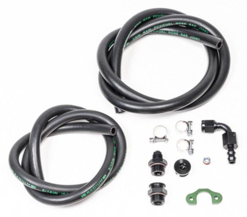 Radium Nissan RB26DETT Fuel Rail Plumbing Kit from Tuned By Shawn