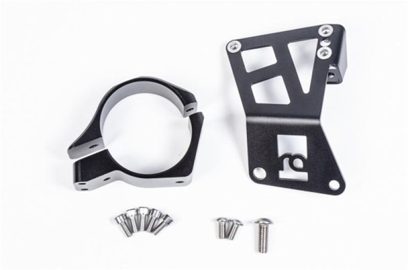 Radium Engineering Fuel Filter Mount and Filter Clamp EVO X from Tuned By Shawn