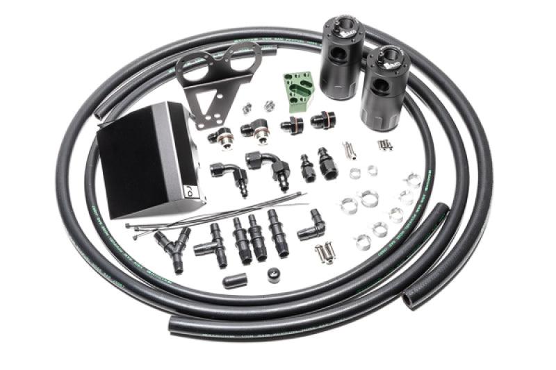 Radium 02-21 Subaru EJ-Series Turbo Dual Catch Can Kit from Tuned By Shawn
