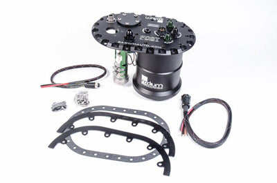 Radium Engineering FCST 2 Surge Tank Pump And 1 Lift Pump Included AEM 50-1200 E85 from Tuned By Shawn