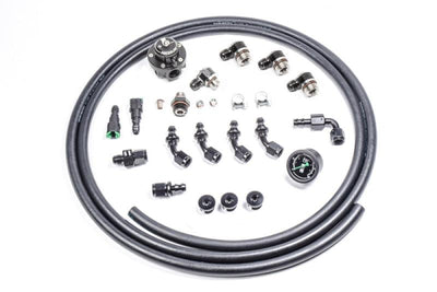 Radium Engineering 02-Up WRX/STi Subaru EJ Fuel Rail Plumbing Kit  - Series from Tuned By Shawn