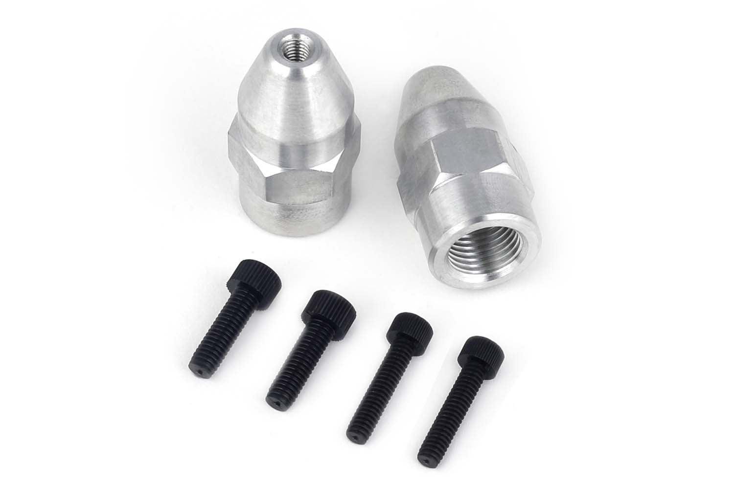 Aluminum Shock Sensor Mounting Nuts - 1/2&quot; -20 Length: 1 1/2&quot; / 38.2mm In Stock from Tuned By Shawn