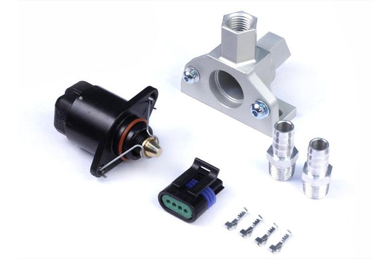 Idle Air Control Kit - Billet 2 Port Housing with 2 Screw Style Motor Thread: 1/4 BSP from Tuned By Shawn