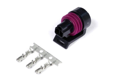 HT-030412 - Plug and Pins Only - Delphi 3 PinPressure Sensor Connector