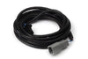 HT-060200 - Haltech Tyco CAN Dash adaptor cable.Female Deutsch DTM-2 to 8 pin Black Tyco