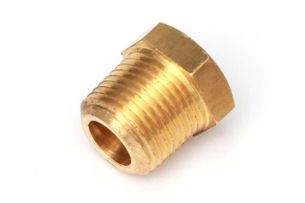 Adaptor - Brass 1/8" NPTF to 3/8" NPTF Length: 20mm In Stock from Tuned By Shawn
