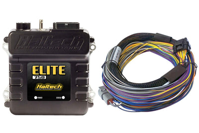 Haltech Elite 750 + Basic Universal Wire-in Harness Kit (HT-150602), from Tuned By Shawn